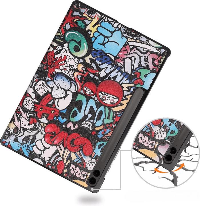Image du produit Cover-Discount Galaxy Tab S9 FE+ - Étui Smart Tri-fold BD (Galaxy Tab S9 FE+)