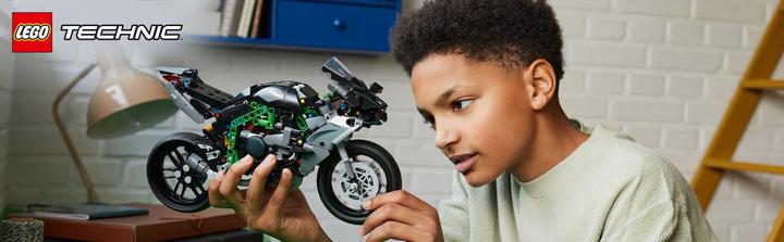 Actual product image LEGO Kawasaki Ninja H2R Motorrad (42170, LEGO Technic)