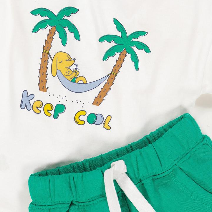 Produktbild La Redoute Collections Set aus T-Shirt und Shorts (102)