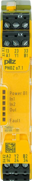 Produktbild Pilz GmbH & Co. KG Kontakterweiterung PNOZ s7.1 24VDC 3 n/o cascade