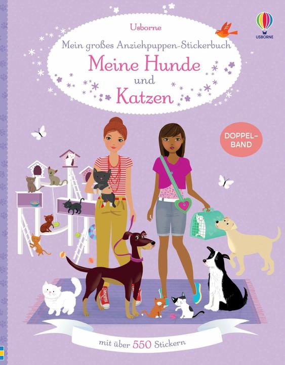 Immagine prodotto Il mio grande libro di adesivi della bambola vestita: I miei cani e i miei gatti
