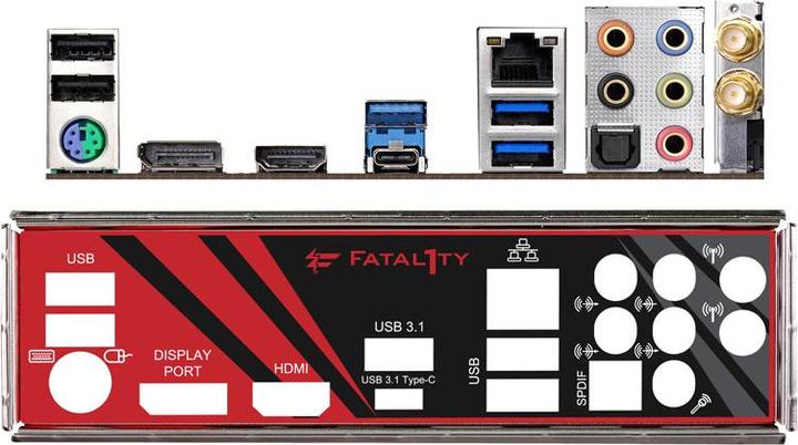 Actual product image AsRock B450 Gaming-ITX/ac (AM4, AMD B450, Mini-ITX)