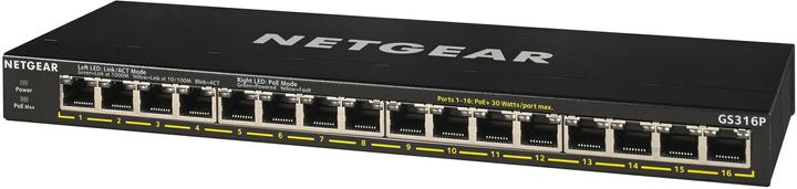 Actual product image Netgear GS316P-100PES (16 Ports)