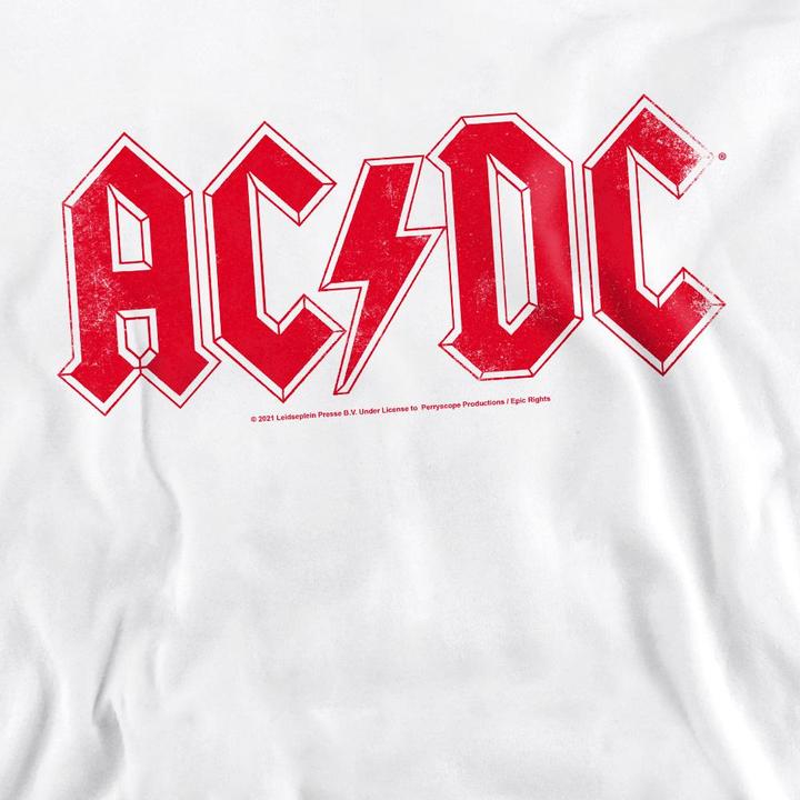 Actual product image AC/DC Unisex Adult Logo Sweatshirt (L)