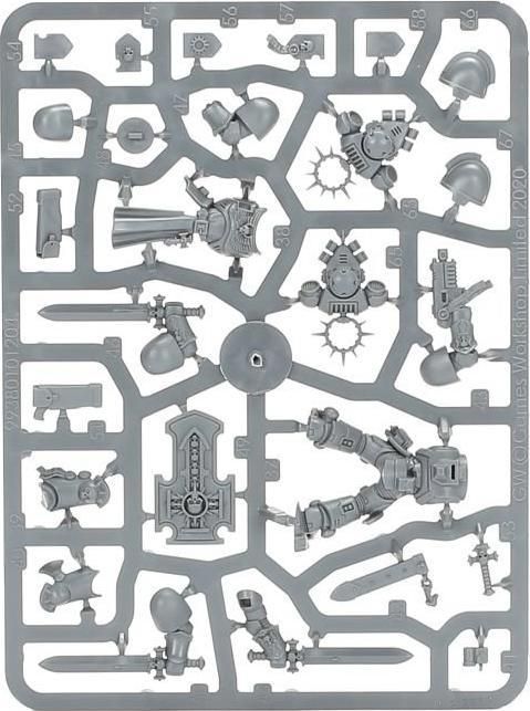 Immagine prodotto Games Workshop Space Marines - Veterani Bladeguard (Materiale sintetico)