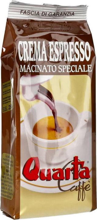 Actual product image Quarta Caffé Crema Espresso ground (Dark roast)