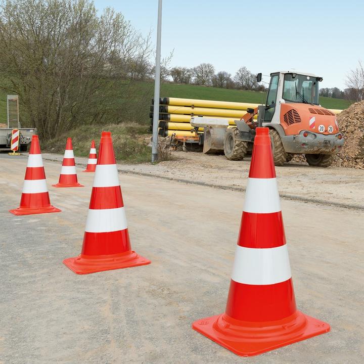 Produktbild Moravia MORION Leitkegel EU, 500 mm mit Reflexfolie Typ A RA 1