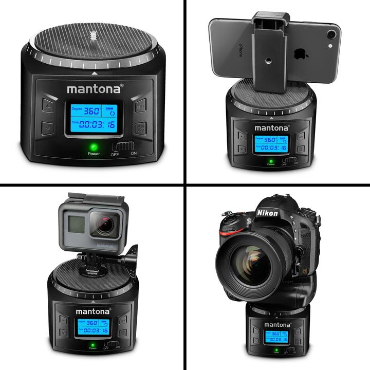 Produktbild mantona Turnaround 360 Advanced 3 (Panoramakopf)