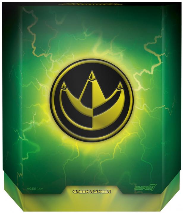 Produktbild Super7 Mighty Morphin Power Rangers figurine Ultimates Green Ranger 18 cm