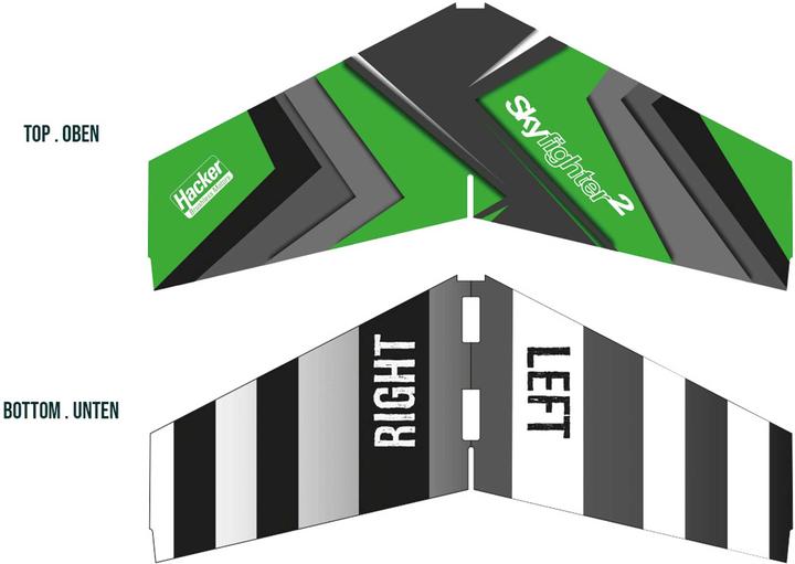 Actual product image Hacker SkyFighter² - green edition (Aerobatics)