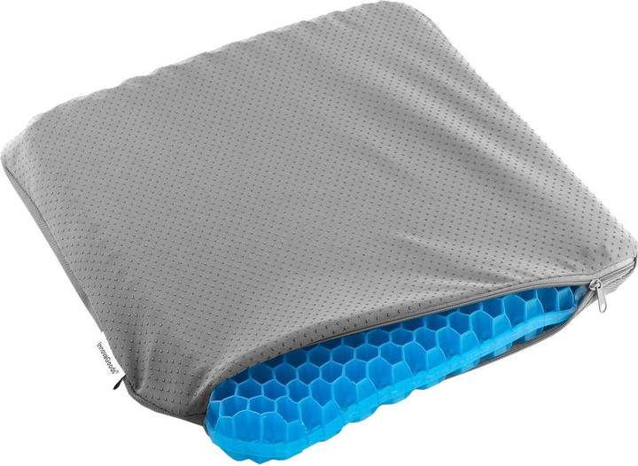 Immagine prodotto InnovaGoods Cuscinetto in gel di silicone a nido d'ape (37 x 39 x 3 cm)