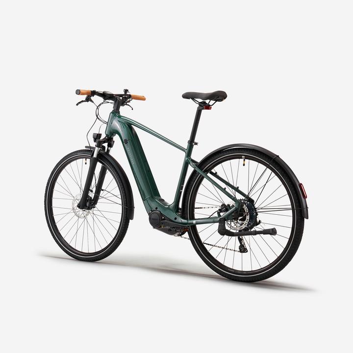 Image du produit Rockrider E-Bike SUV Vélo de randonnée 28 pouces E-ACTV 500 HF Yamaha vert
