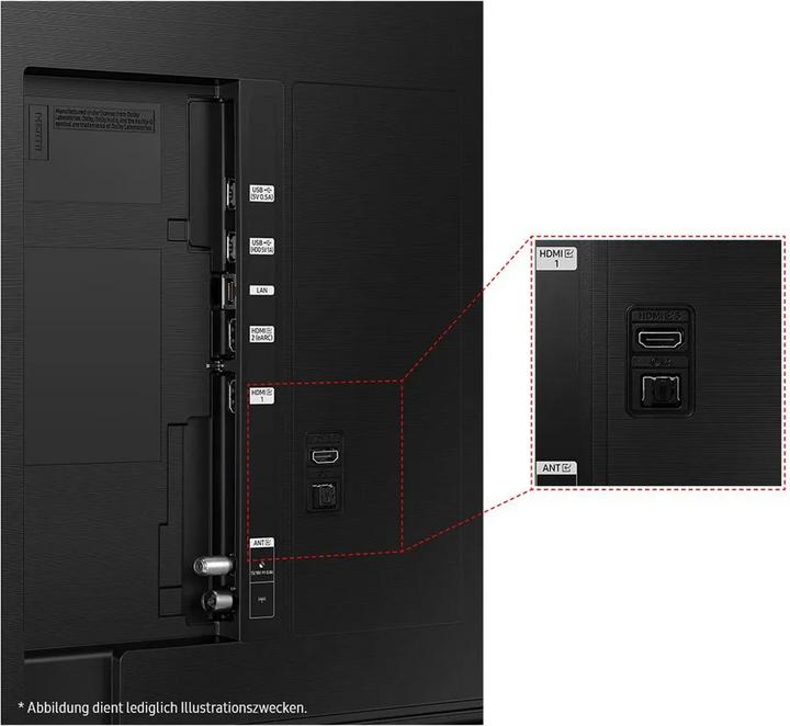 Actual product image Samsung GU65CU8079U (65", LED, 4K)