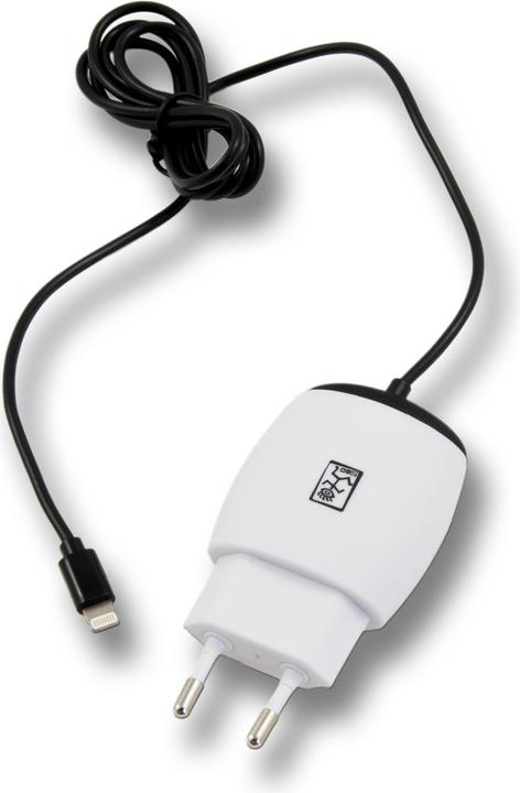 Immagine prodotto 2GO Caricabatterie da rete per iPhone e iPad con presa Lightning, nero