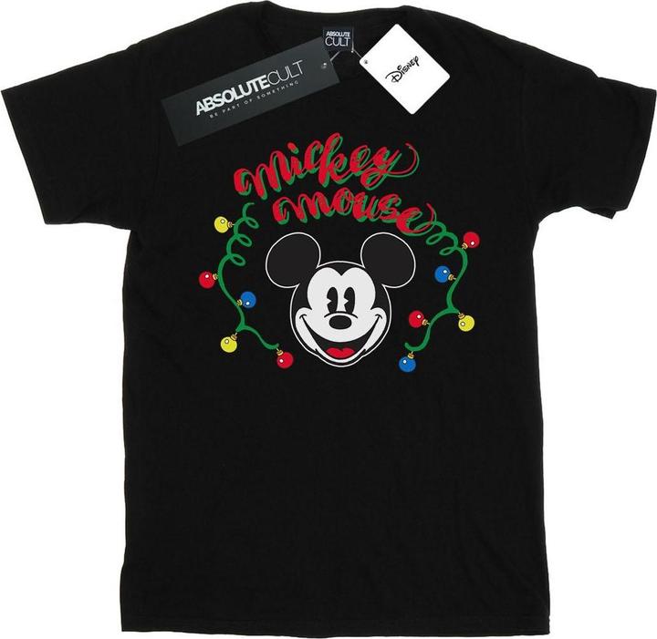 Produktbild Disney Mickey Mouse Christmas Light Bulbs TShirt (S)