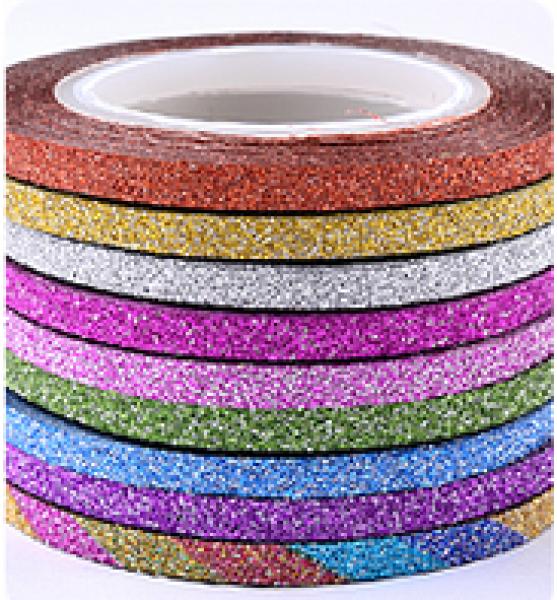Actual product image Nagellack24 Nail Art Stickers Self Adhesive Color Mix 3mm