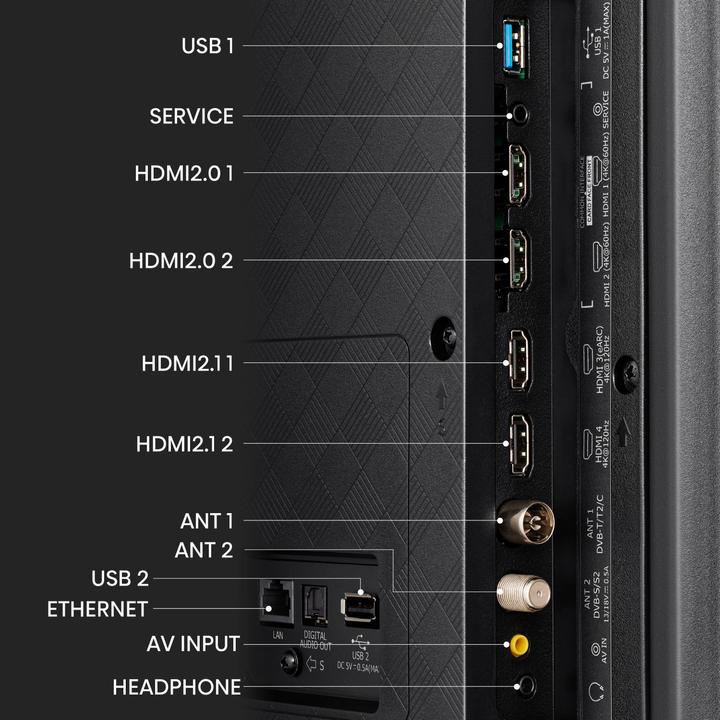 Produktbild Hisense 65E7KQ Pro (65", E7K, QLED, 4K, 2023)