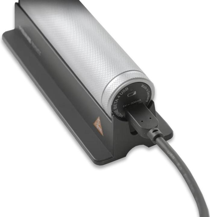 Immagine prodotto Heine Beta 400 LED F.O. Otoskop-Set (B-143.28.388) - mit USB Ladegriff