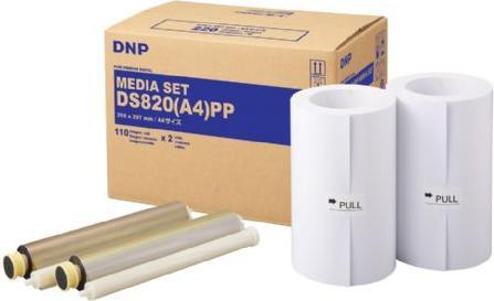 DNP DS 820 PP Media Kit A 4 2x 110 Prints (110 x, A4)