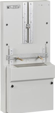 Image du produit LK Udvendig målertavle UM-l for ledningstilslutning LxH : 250x560 mm lysegrå