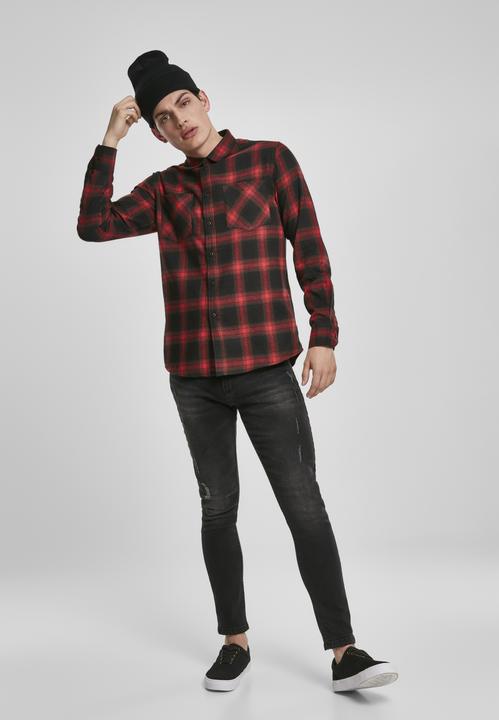 Actual product image Urban Classics Checked Flanell Shirt 6 (M)