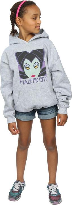 Produktbild Disney Maleficent Cropped Head Kapuzenpullover Mädchen (152, 158)
