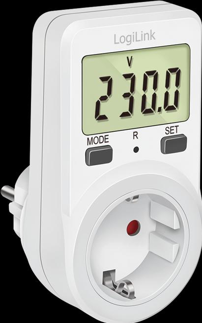 Image du produit LogiLink Compteur d'énergie, blanc