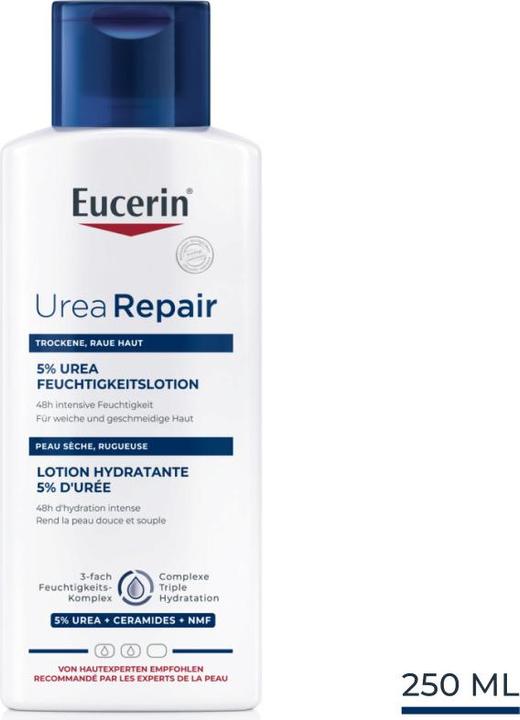 Produktbild Eucerin Urea Repair 5% Urea Feuchtigkeitslotion (Körpercreme, 250 ml)