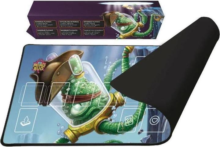 Actual product image Nerdlab Games Mindbug: Captain Tentacles play mat (German)