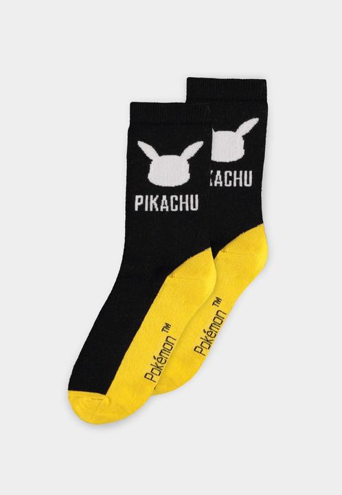 Actual product image Difuzed Pokemon Socks 3-Pack Pikachu 39-42 (pack of 2, 39, 42)