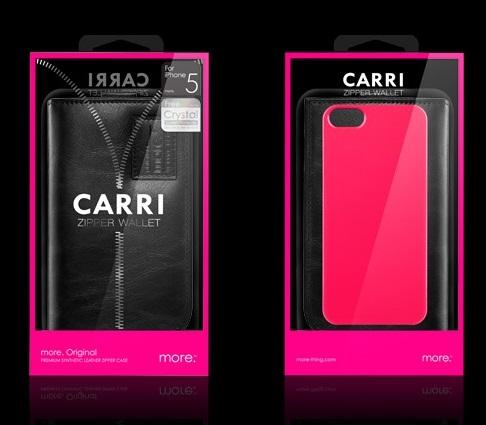 Actual product image more. Carri Zipper Wallet (Apple iPhone 5s, Apple iPhone 5)