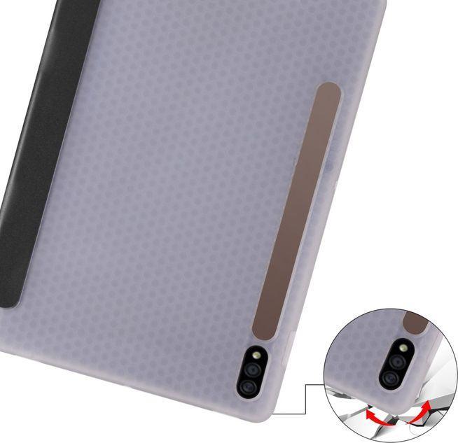 Produktbild MU Classic Dreifach faltbare Hülle mit Stylus Halterung (Galaxy Tab S7)