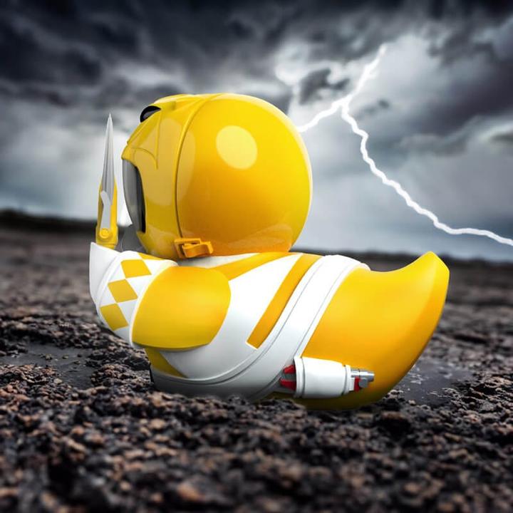 Actual product image Numskull Canard de bain - Mighty Morphin Power Rangers - Ranger Jaune (Première Édition)