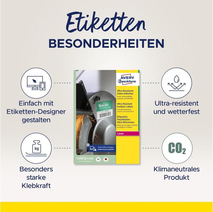 Produktbild Avery Ultra-Resistent