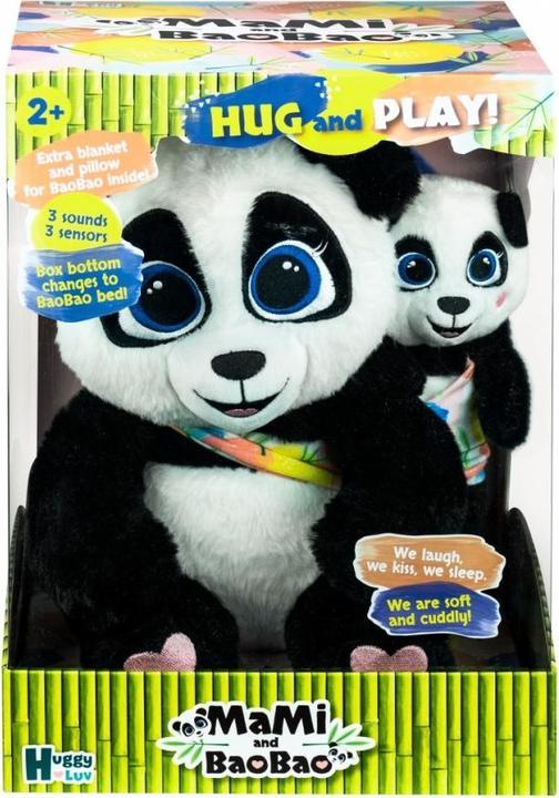Actual product image No Name PROMO Interactive Panda Mummy & Baby Panda BaoBao DKO 0372