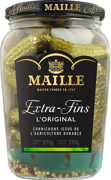 Immagine prodotto Maille Cornichons extra alette 675g (1019 g)