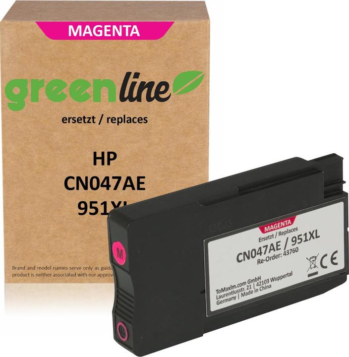 Actual product image Inkadoo greenline Compatible Inks for HP OfficeJet Pro 8620 (M)