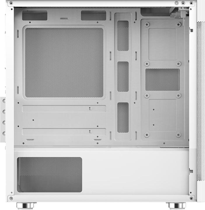 Actual product image Itek Boitier Mini Tour Micro ATX ProMesh 35 (Blanc) (mATX, Mini-ITX)