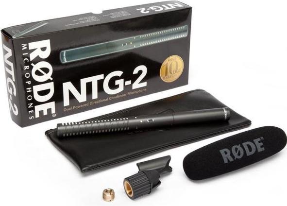 Produktbild RØDE NTG-2 Richtmikrofon mit Kopfhörer
