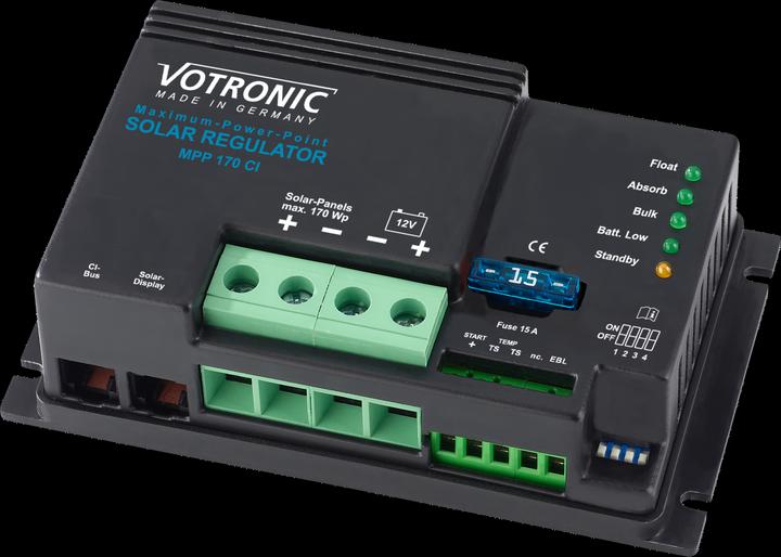 Produktbild Votronic 11712 MPP 170 CI (Marine Version) 10A MPPT Solarladeregler 12V