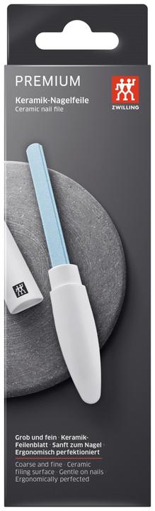 Actual product image Zwilling Ceramic nail file double-sided