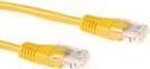 Immagine prodotto Cavo patch U/UTP CAT6 giallo di 2 metri con connettori RJ45. Cat6 u/utp giallo 2.00m (U/UTP, CAT6, 2 m)