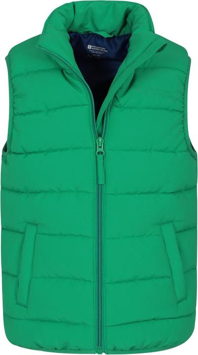 Immagine prodotto Mountain Warehouse Gilet imbottito Rocko a tinta unita per bambini/bambine (140)