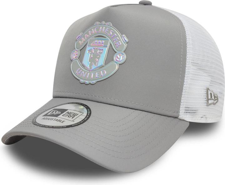Actual product image New Era Adjustable Trucker Cap IRIDESCENT Manchester United