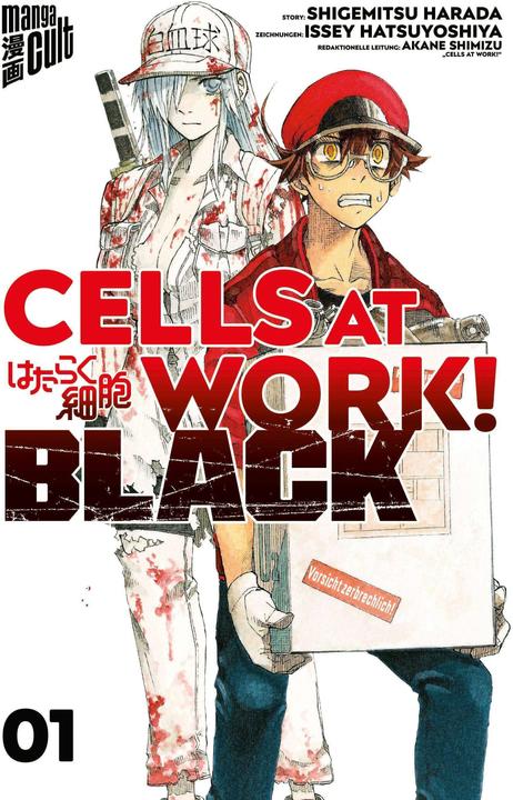 Image du produit Harada:Cells at Work! BLACK 1 (Allemand, Shigemitsu Harada, Akane Shimizu, 2019)
