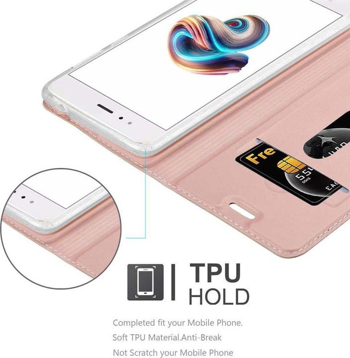 Actual product image Cadorabo Book Classy Style Cover (Mi A1, Xiaomi Mi 5X)