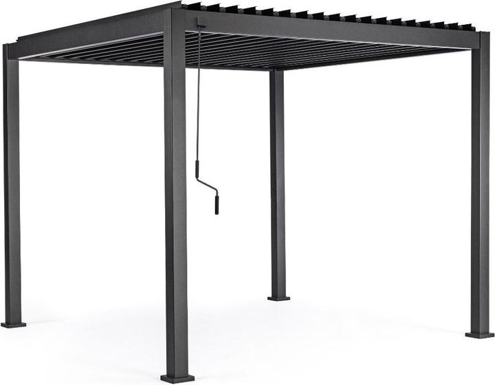 Sorara Mirador Pergola Deluxe 3x3m Anthrazit (300 cm, 300 cm)