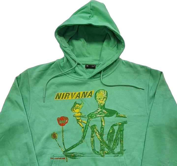 Actual product image Nirvana Unisex Adult Incesticide Pullover Hoodie (S)