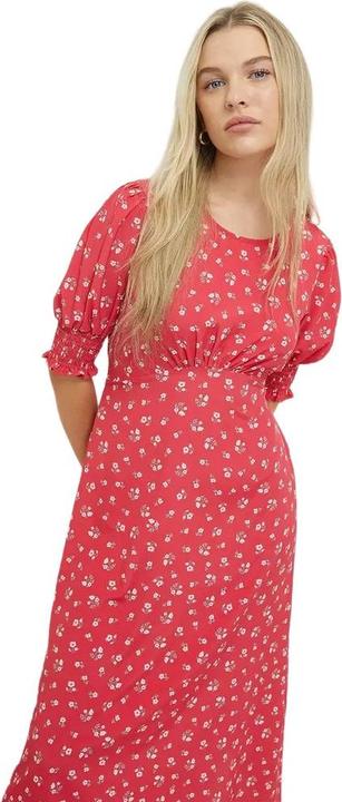 Actual product image Dorothy Perkins Womens/Ladies Shirred Cuff Petite Midi Dress (34 D)