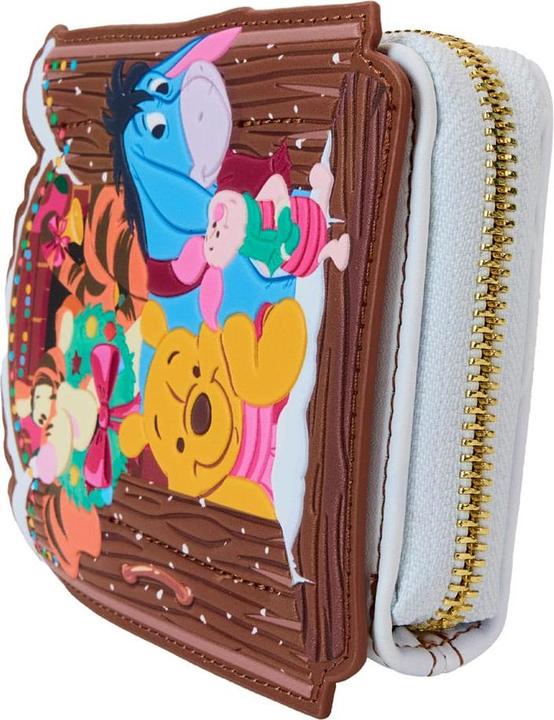 Image du produit Loungefly Disney by Portefeuille Winnie l'Ourson et ses amis Holiday Scene
